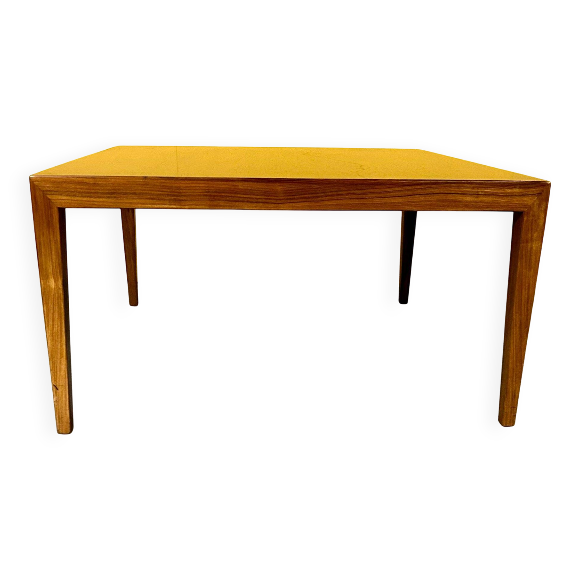 Danish mid-century rosewood coffee table