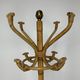 Rattan parrot coat rack and chic jungle style brass