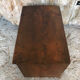 Vintage wood document holder locker#a118