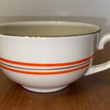 Sarreguemines earthenware coffee cups