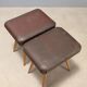Pair of vintage stools from the 1950s.