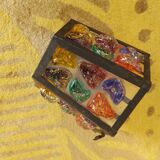 Pendant light, stained glass vestibule lantern