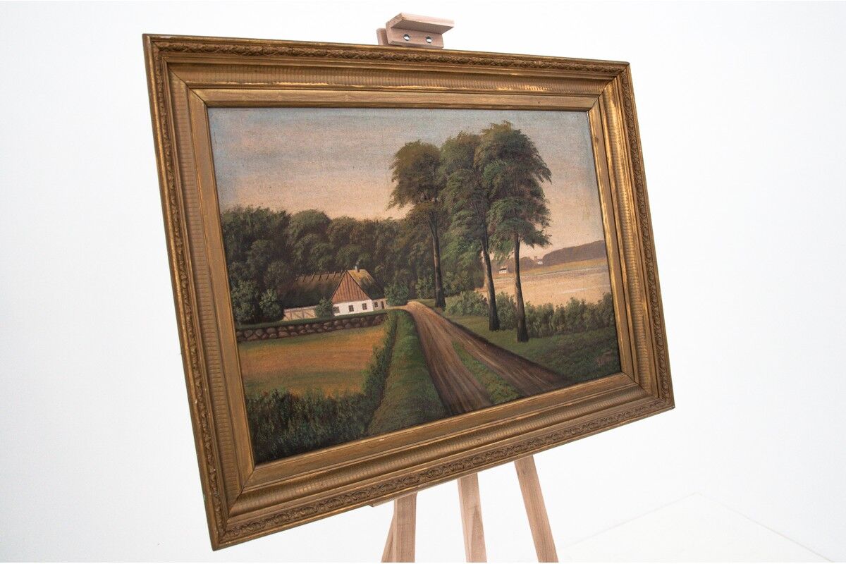Painting "Road to the farm"