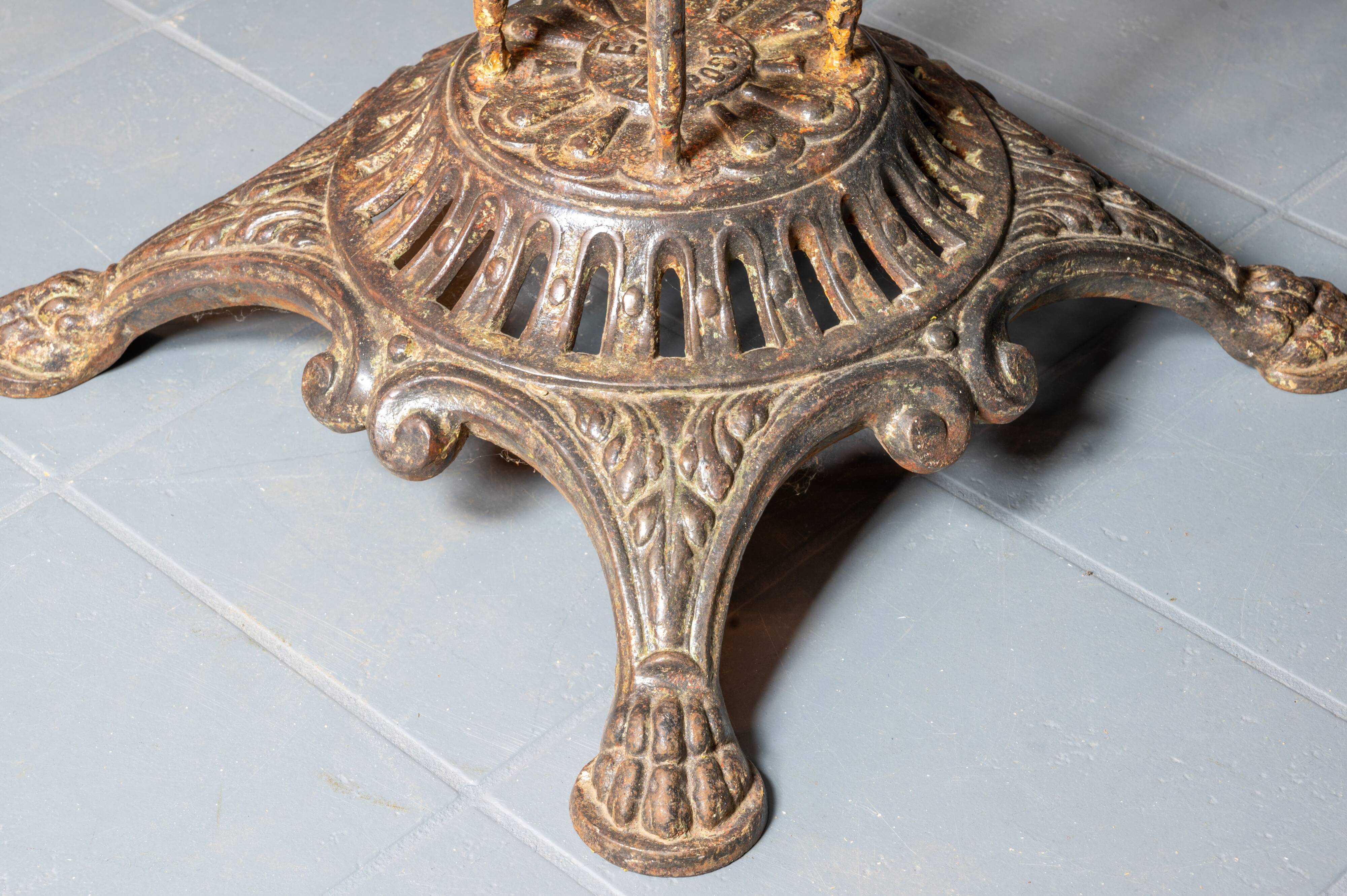 Antique French table E.W. Depose