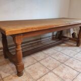 Oak farmhouse table