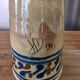 Vintage anthropomorphic vase signed and dated 1941