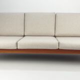 Teak 3-Seater Sofa by Juul Kristensen for Glostrup, 1970s