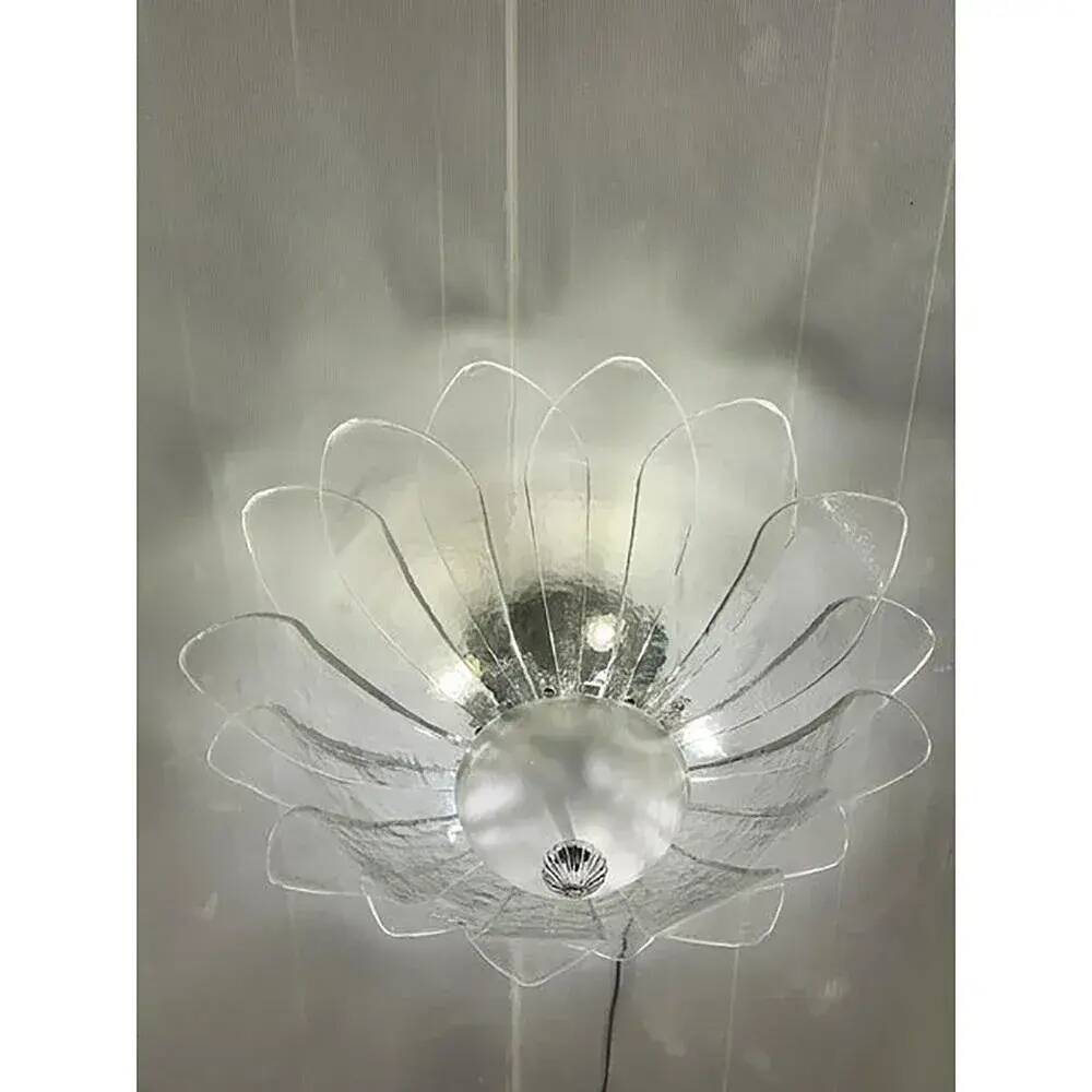 Plafonnier Sputnik en verre de style Murano de Simoeng