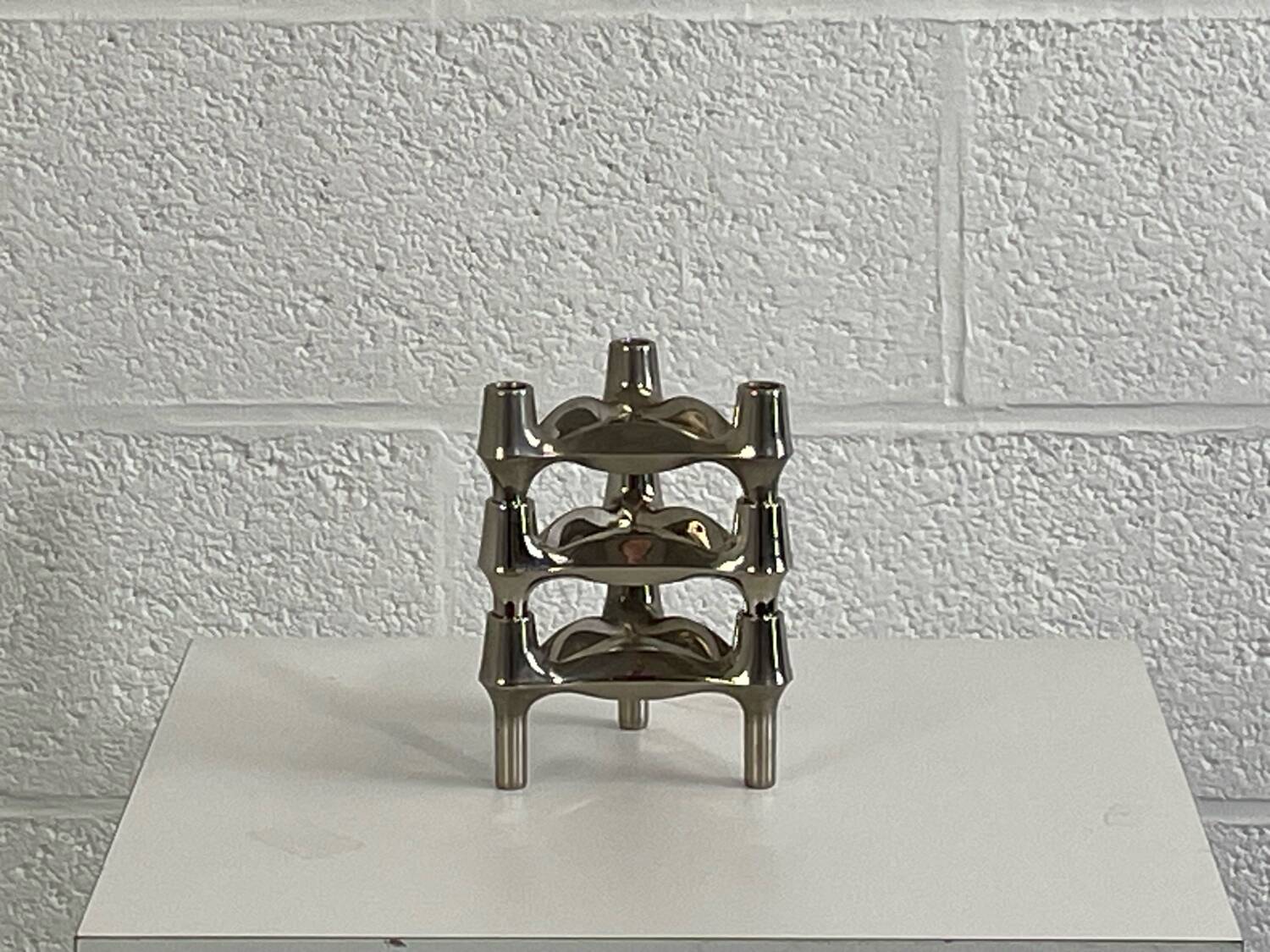 Set of 3 Nagel Candle Holders