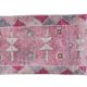 Vintage Turkish hallway rug 82x311 cm