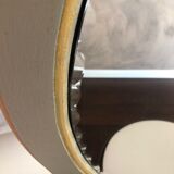 beveled mirror signed Fechet 52cm