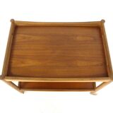 Scandinavian teak service trolley, Hans J Wegner, Andreas Tuck, Denmark, 1950