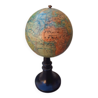 19th Century terrestrial globe