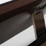 Tito Agnoli Daybed 711 sofa for Cinova in brown leather 1970