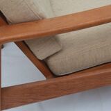 1960s armchair in oak, Arne Wahl Iversen für Komfort