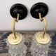 Art Deco glass wall lights