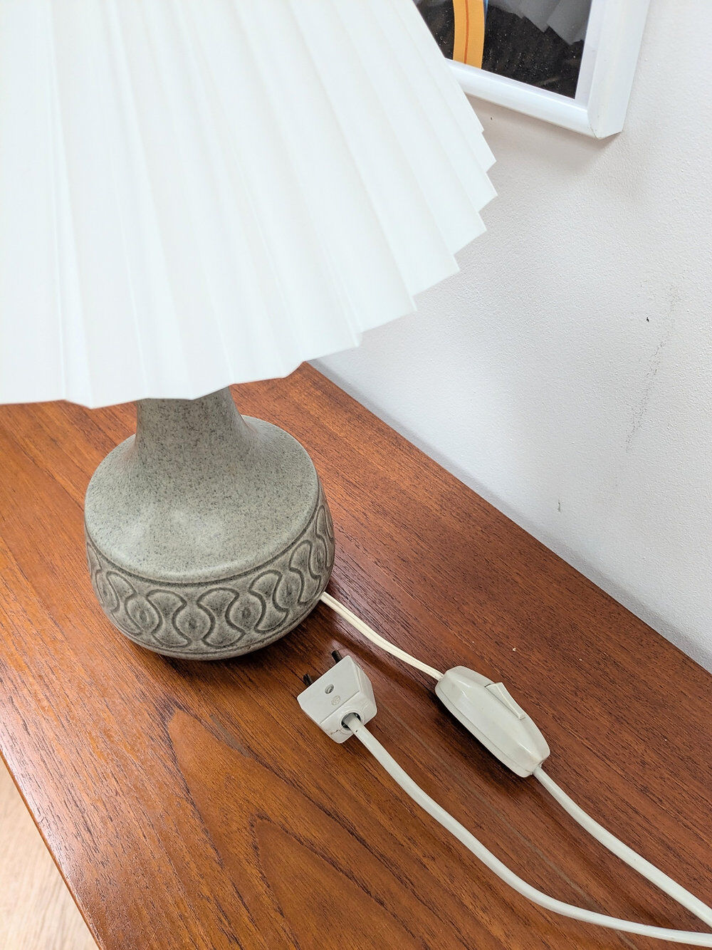 Vintage ceramic lamp