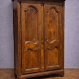 Antique solid wood wardrobe painted – Rustic/classic style