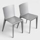 Iconic pair of "Alfa" chairs by Hannes Wettstein - Molteni&C