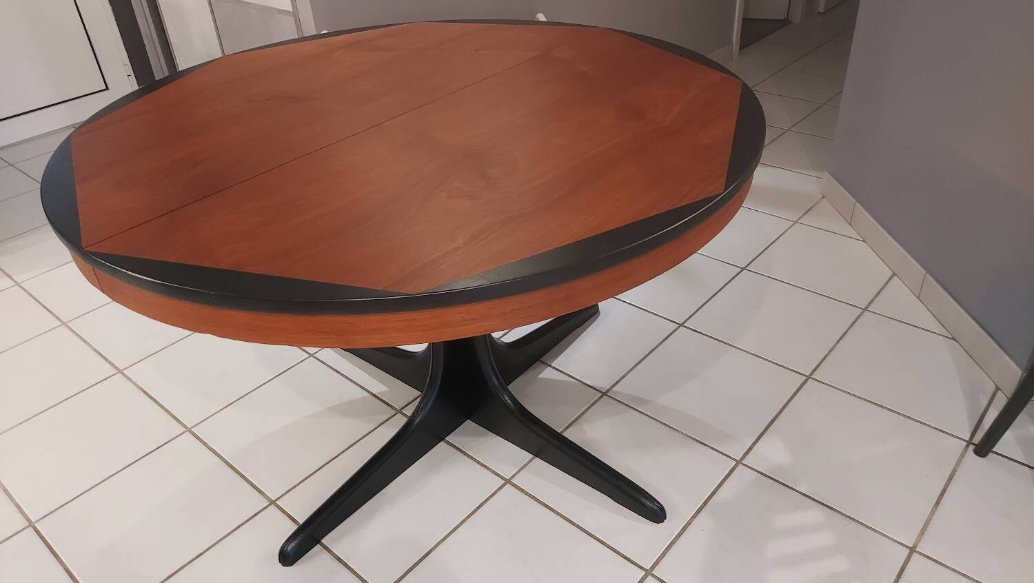 Baumann extendable table vintage 1970