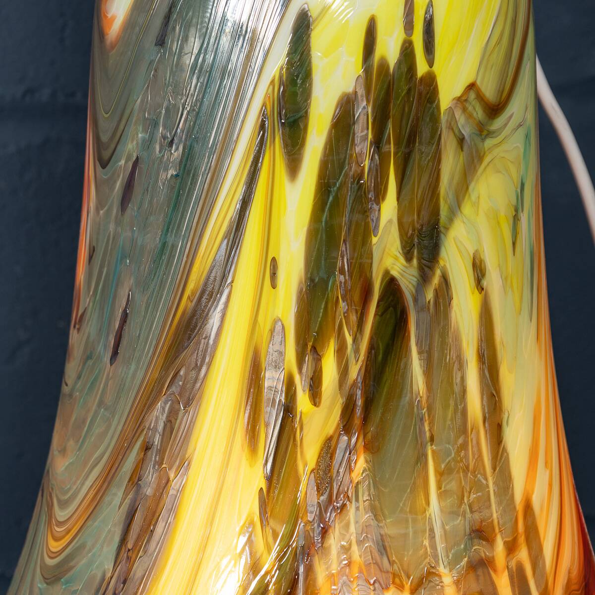 CONTEMPORARY 21stC ITALIAN BIRILLO TABLE / FLOOR LAMP OF RECENT PRODUCTION