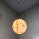 Art Deco stained glass hanging lamp 1930's