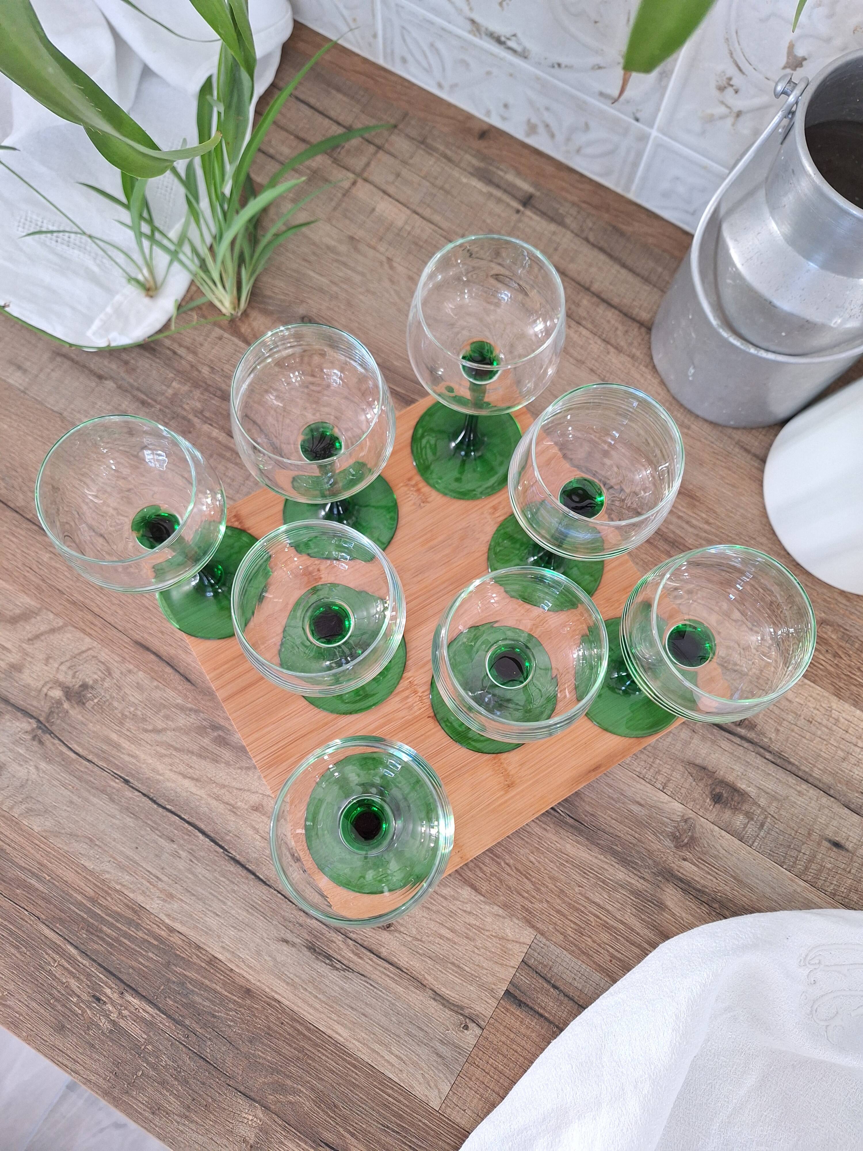 Verres à vin blanc d'Alsace