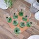 Verres à vin blanc d'Alsace