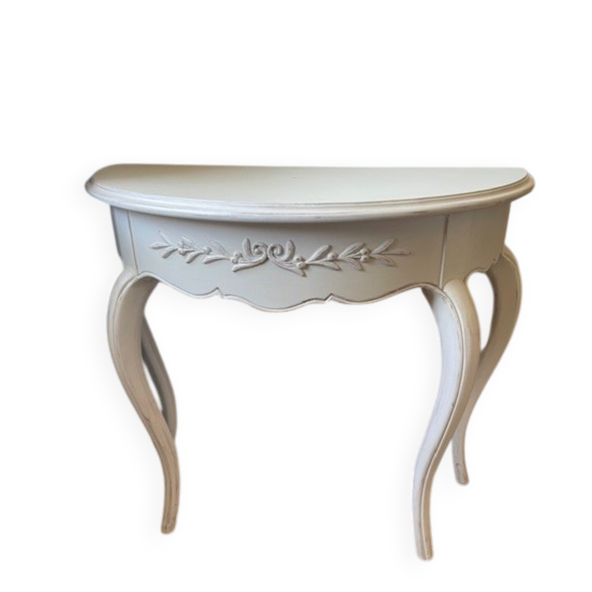 Half-moon table