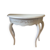 Half-moon table
