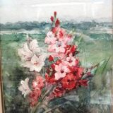The watercolor "Iris".