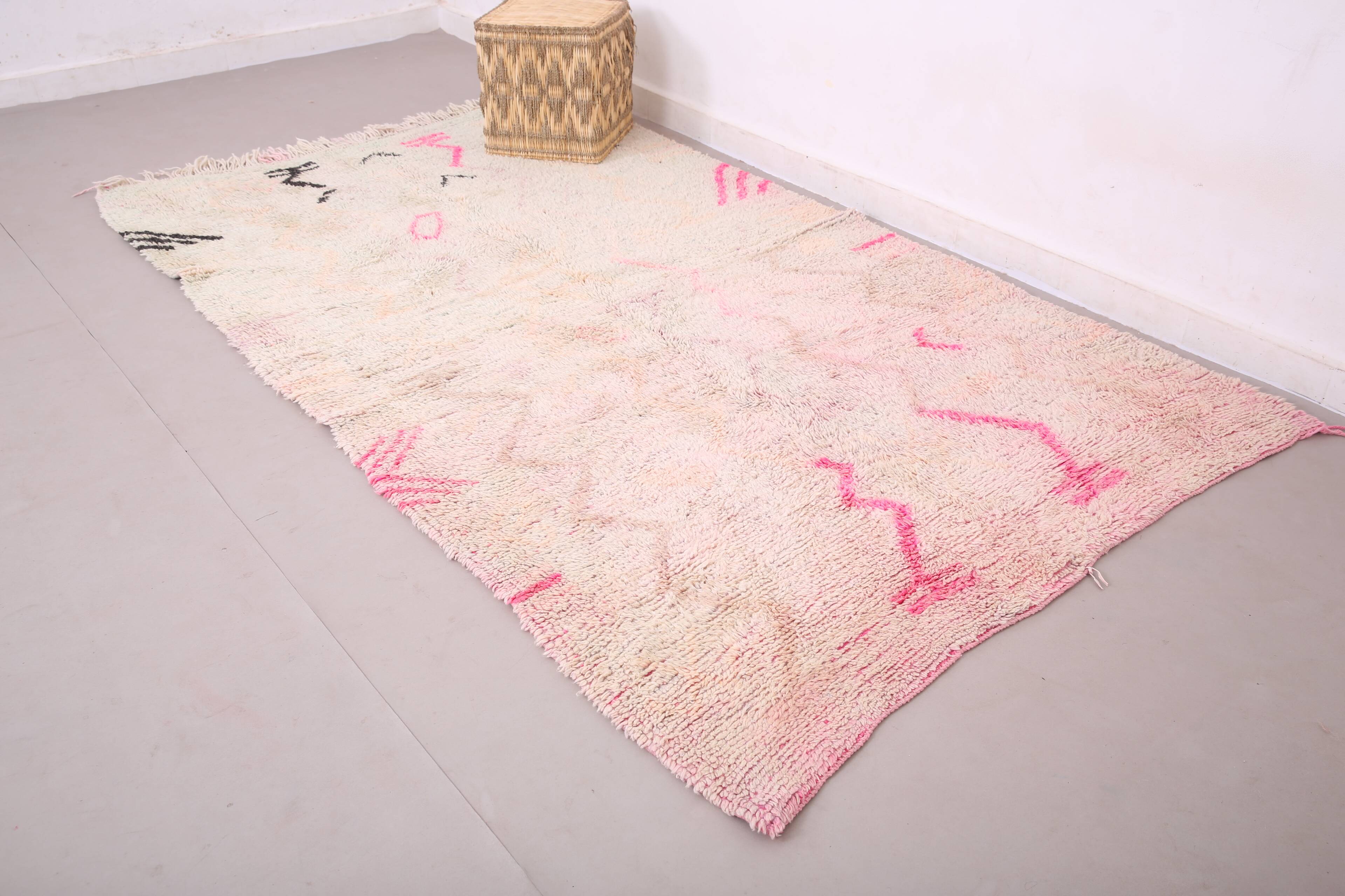 Vintage Moroccan Boujaad Rug 162 x 272 cm - Berber Rug Handmade - Wool Rug