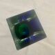 Small Geometric Sommerso Vase by Flavio Poli Edited by Mandruzatto