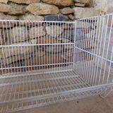 Metal grocery shelf