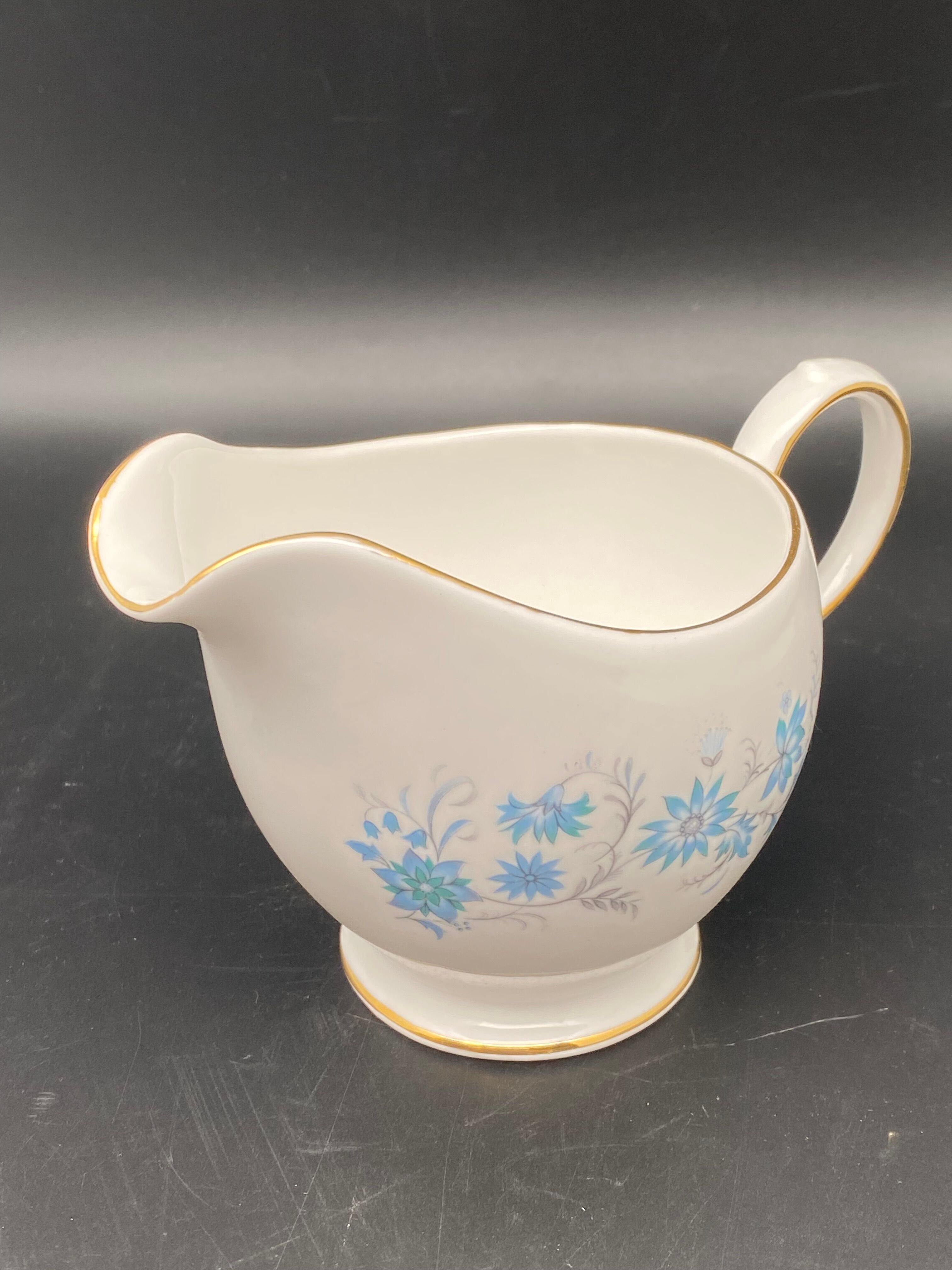 Fine Chinese porcelain tea set small sky flowers