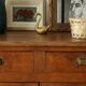 Parisian old waxed wood buffet