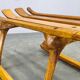 1930s Oak Wooden Sled, Czechoslovakia, Alpine Rustic Piece