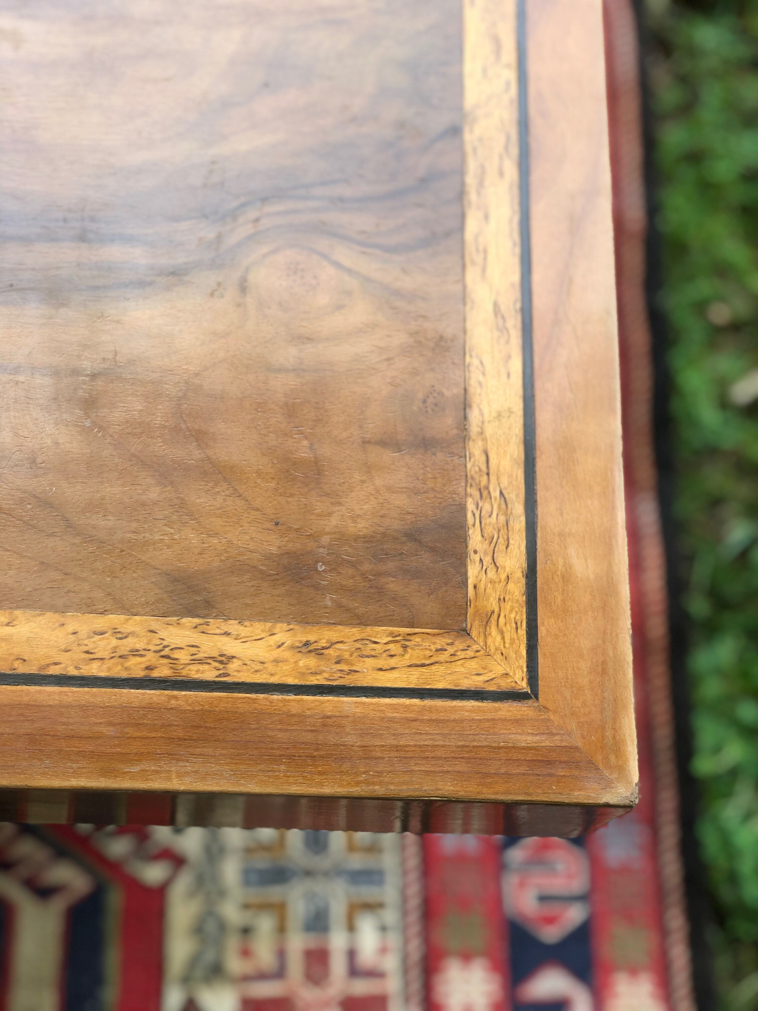 Rectangular coffee table art deco period