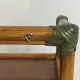 Bamboo and rattan shelf, 1970s