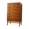 Mid-Century Danish Teak chest f drawers Model F17 by Poul Volther for FDB Møbelfabrik, 1960