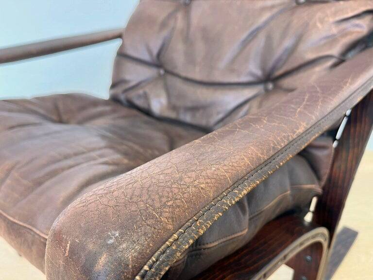 Midcentury "Siesta" Lounge Chair, Ingmar Relling for Westnofa, Norway, 1970