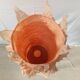 Large Jannalights draped fabric lamp from the 70s
