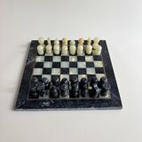 Vintage marble chess set