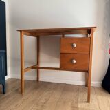 Vintage student desk from the 50s