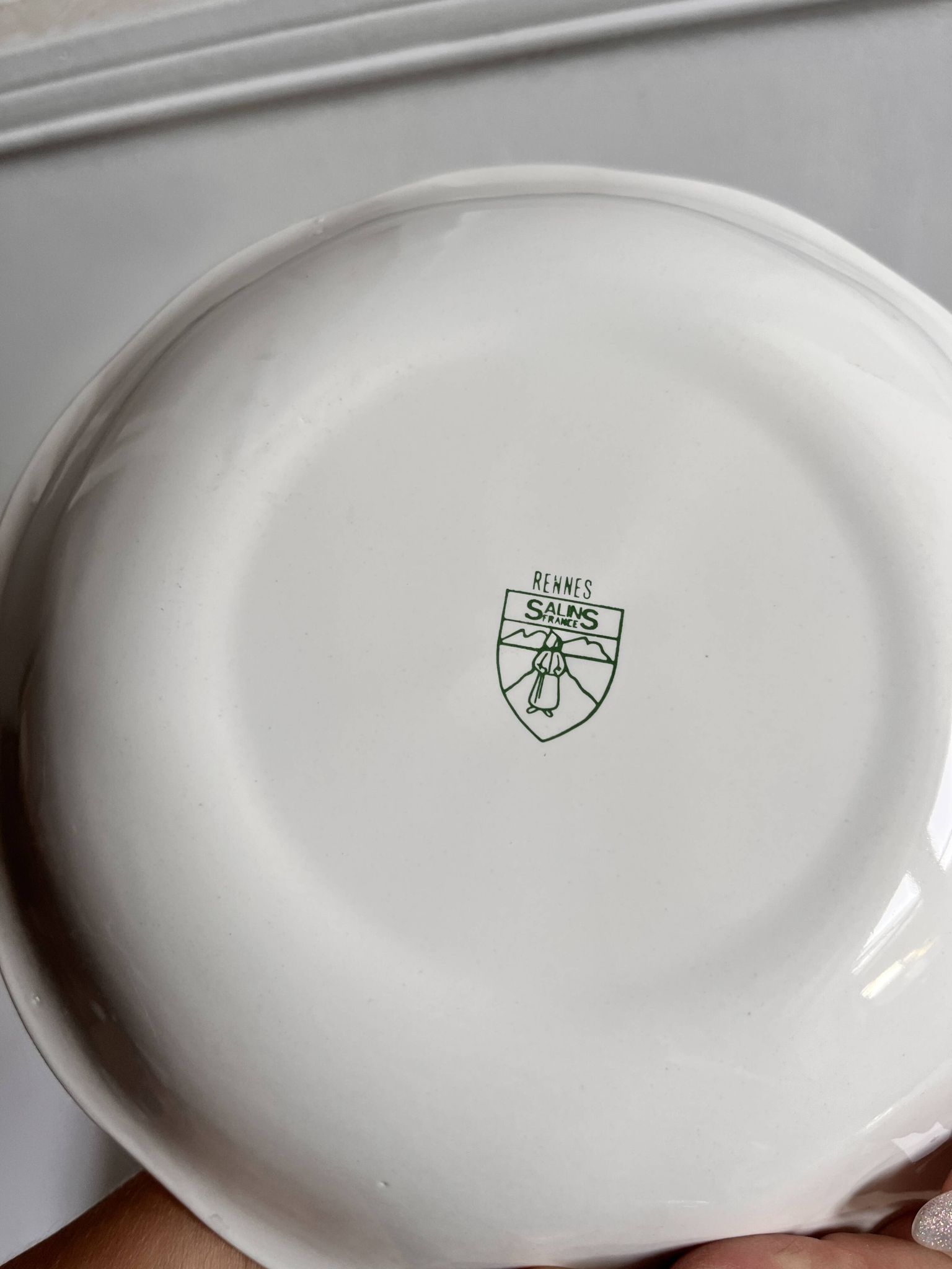 Assiettes creuses Salins