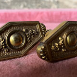 Paire de poignées bronze anciennes