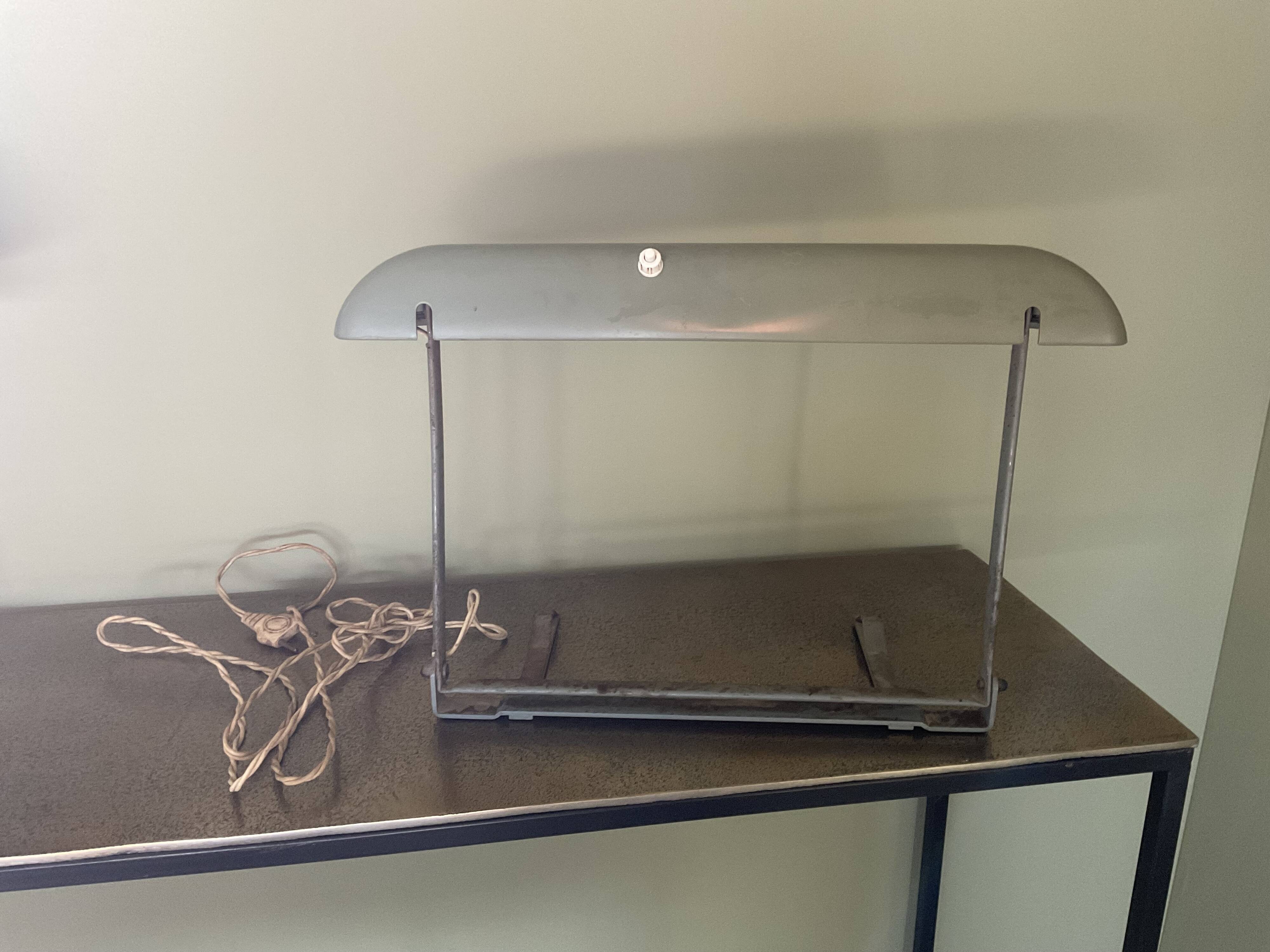 Desk lamp. Table lamp. Attributed to Charlotte Perriand.