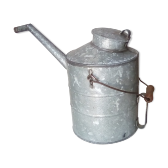 Watering can old galva steel