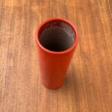 Mid-century minimalist vase WGP in West German ceramic by Marschner Kunsttöpferei, 1960s.