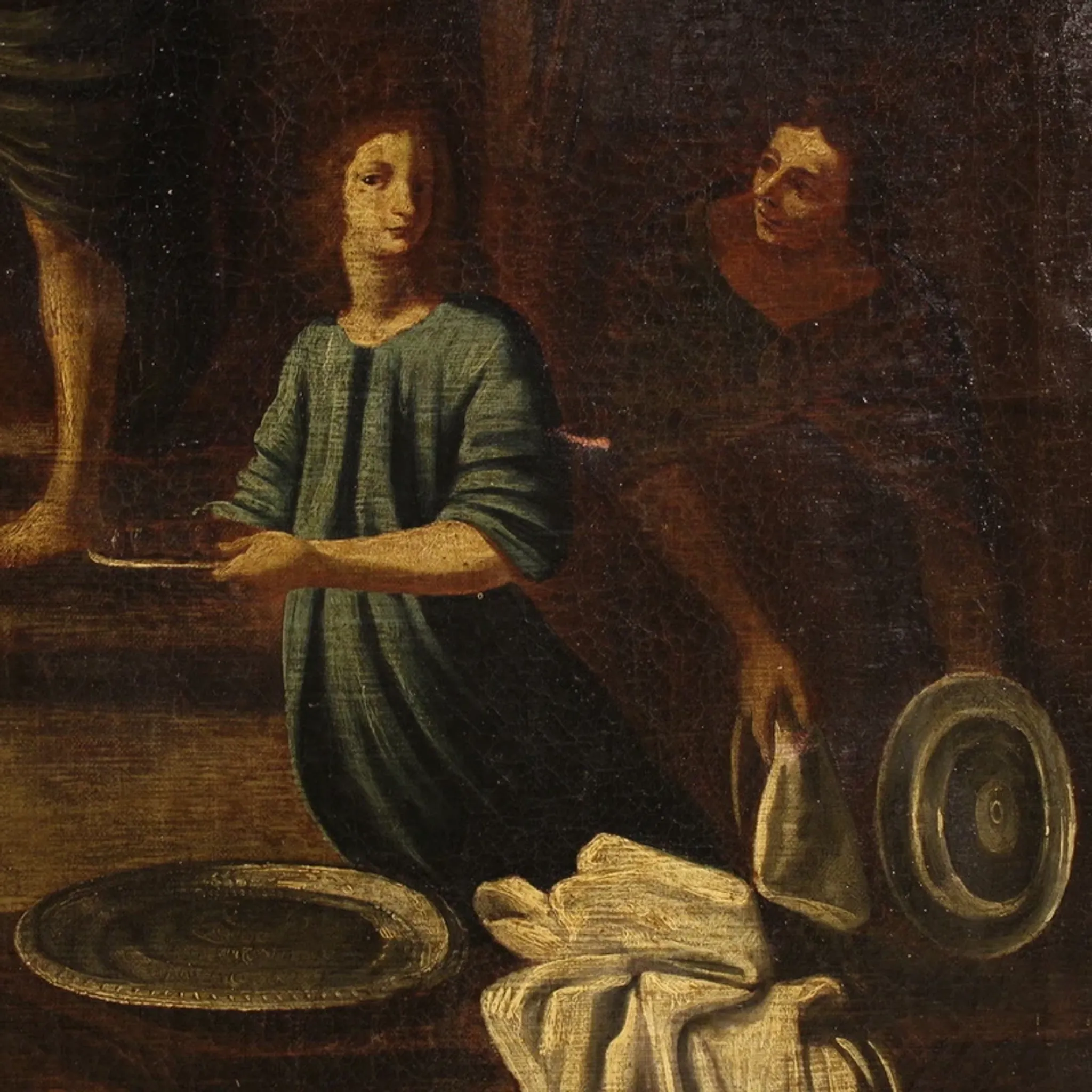 17th century Italian painting, Herod's Banquet